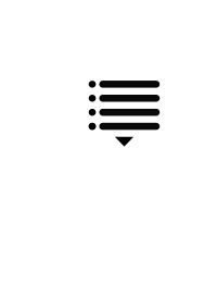 hamburger menu black