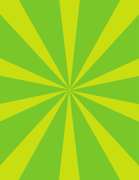 Green sunbeams background