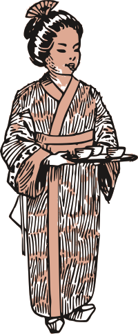 Kimono Tea Lady 1
