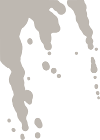 Grey paint splat