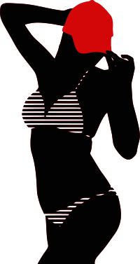 Woman Bikini Model Silhouette