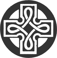 Grungy cemetery cross
