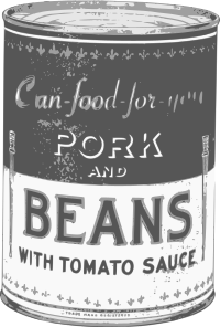 Pork and Beans Can
