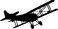 Biplane Outline 1918