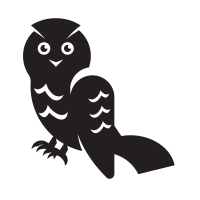 Owl silhouette