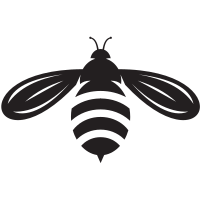 Bee silhouette