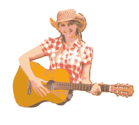 Cowgirl with a Guitar
