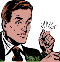 Finger snap man