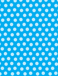 Polka pattern blue background