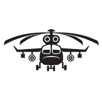 Military helicopter