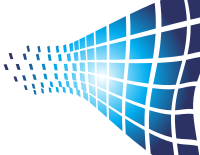 Blue tiles pattern