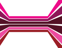 Perspective view colour stripes