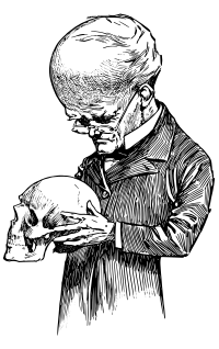 Man and Skull