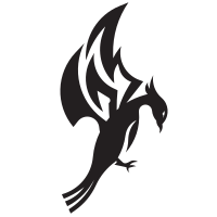 Dragon creature silhouette