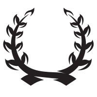 Wreath silhouette clip art