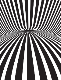 Black and white stripes