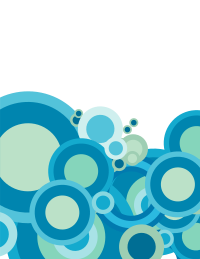 Retro circles background