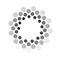Logotype concept with dots