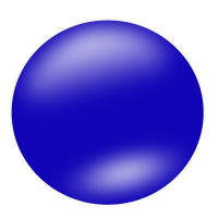 blue circle