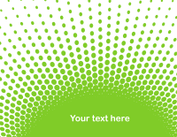 Green halftone pattern