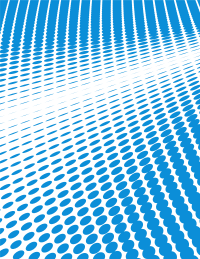 Blue halftone pattern background
