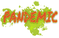 Pandemic Splatter Text