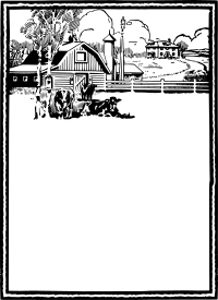 Farm Cow Frame
