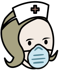 Nurse in a Medical Mask