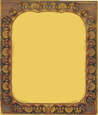Curly Yellow Frame