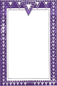 Purple Triangle Frame