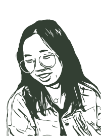 Asian Lady in Glasses