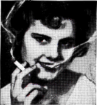 Smoking Lady Face