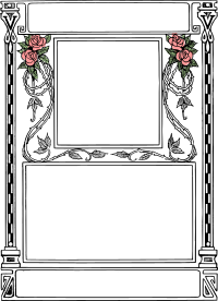 Rose Frame - Colour