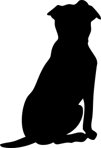 Dog Silhouette Clipart