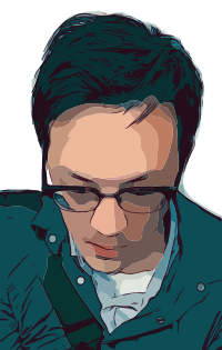 Glasses Man Head