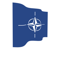 Nato waving flag