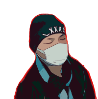 Man in Medical Mask