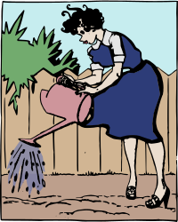 Watering Garden
