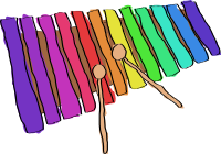 Drawn Xylophone