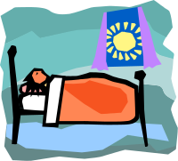 A Person Waking Up