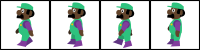 Mario-Like guy walking spritesheet