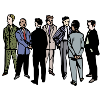 Group of Workers - Colour