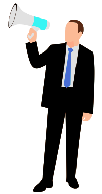 Loud Speaker Suit Man