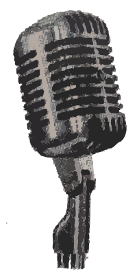Old Style Microphone