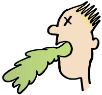 Puke Doodle Emoji