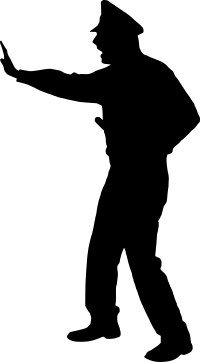 Policeman Silhouette