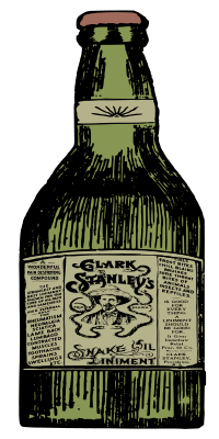 Snake Oil Bottle
