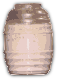 Horchata jar
