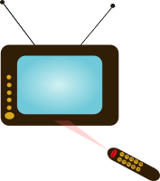 TV with Remote