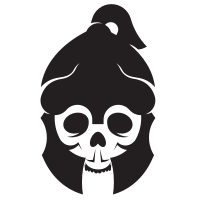 Skull with Roman helmet